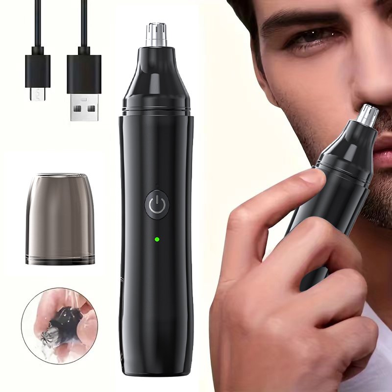 Mens Grooming Tools - Recortador de pelo de nariz recargable