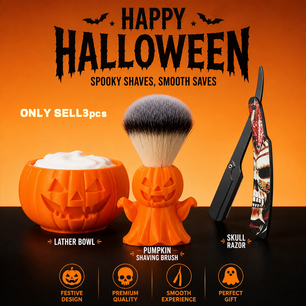 Men'S Grooming Blade - Set de afeitado vintage para hombre,
