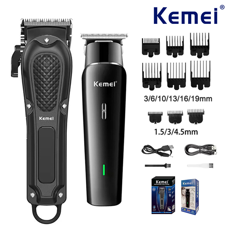 Mens Grooming Tools - Kemei-cortadora de pelo eléctrica para hombre,