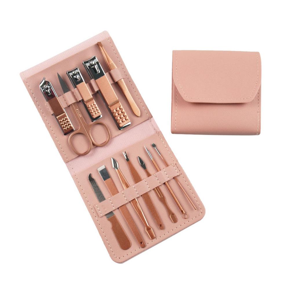 Mens Grooming Kit Case - Mini juego de manicura de viaje,