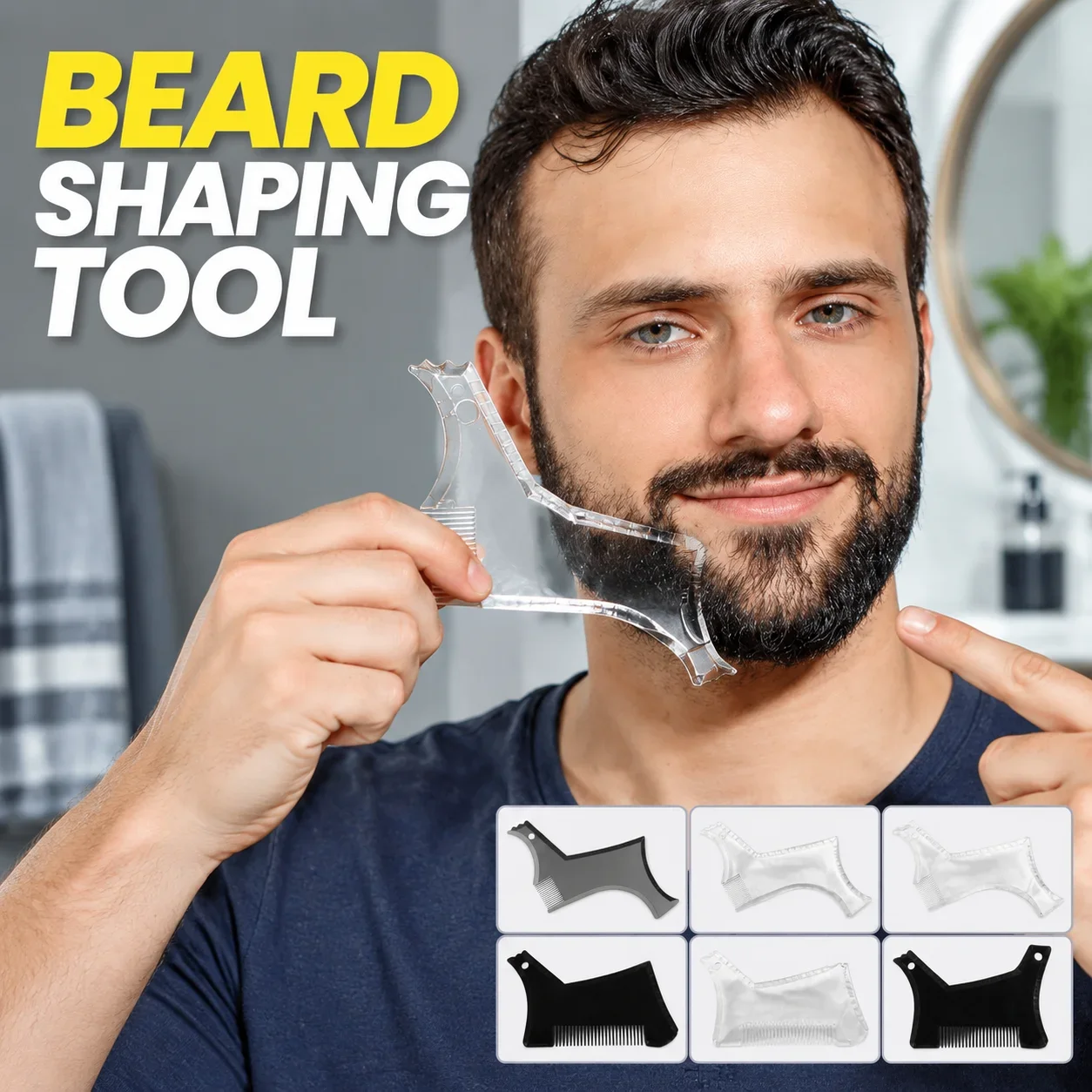 Plantilla para modelar la barb - Men'S Grooming Accessories Kit reseña y precio