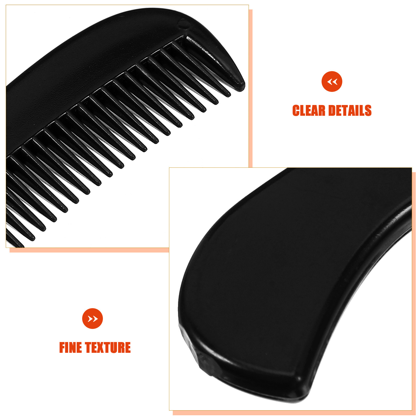 10 unidades de peines pequeños - Mens Grooming Tools reseña y precio