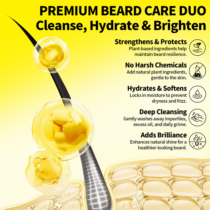 Kit de Aceite para Barba, Crem - Mens Grooming Tools reseña y precio