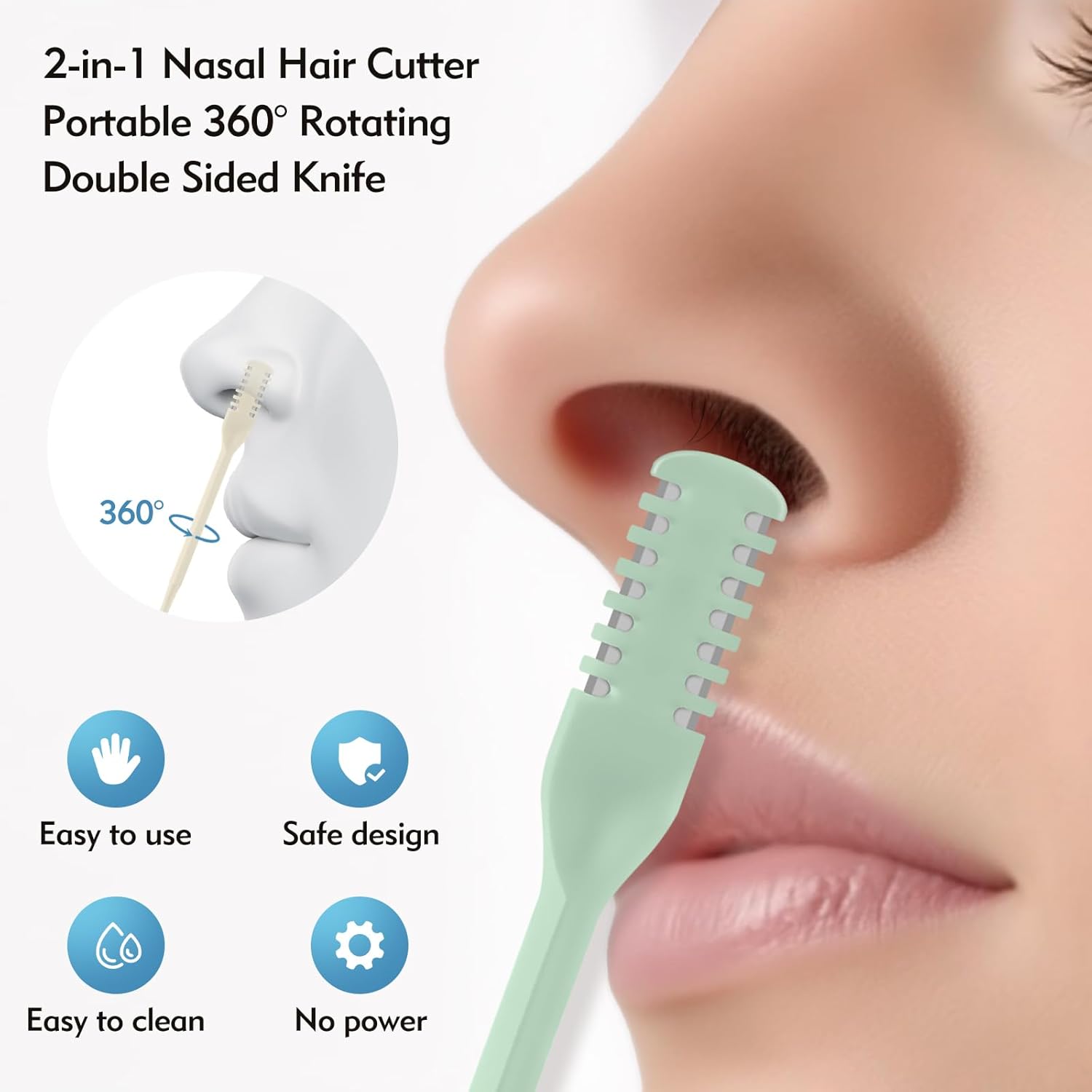 5/20/50 Piezas Cortador Nasal  - Men'S Grooming Hair reseña y precio