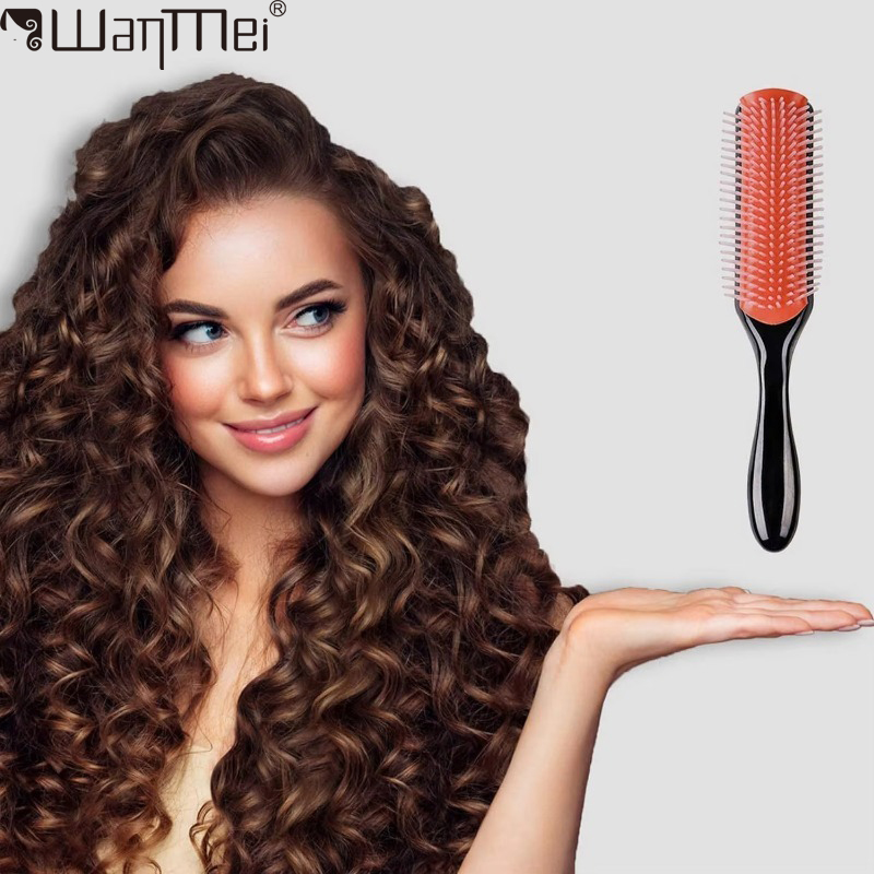 WANMEI-cepillo de pelo rizado  - Men'S Grooming Hair reseña y precio