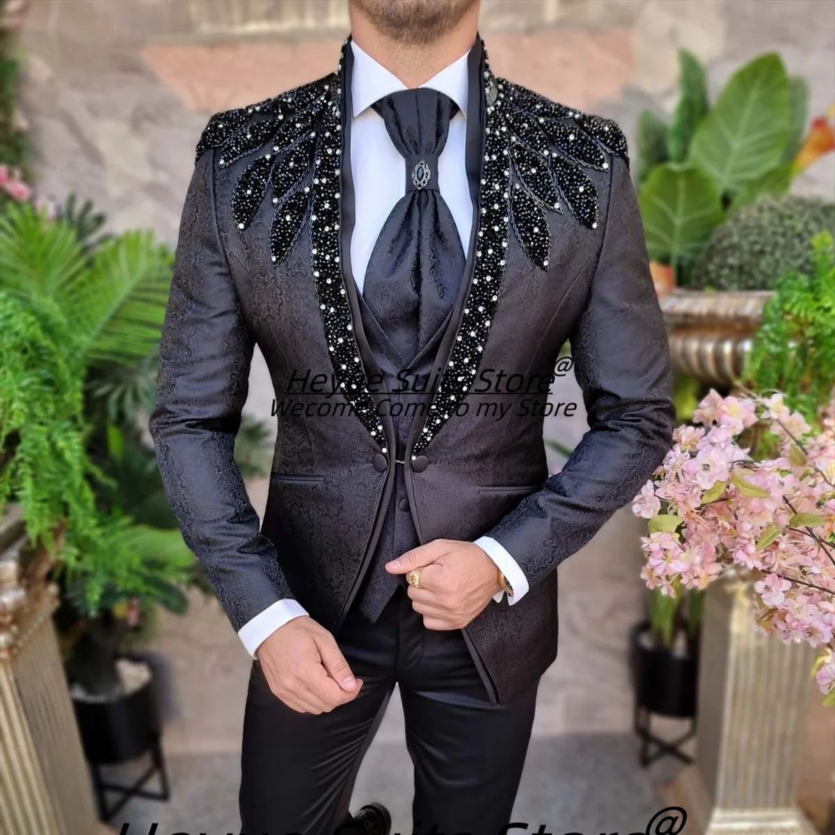 Trajes de hombre con cuentas d - Mens Grooming Tools reseña y precio