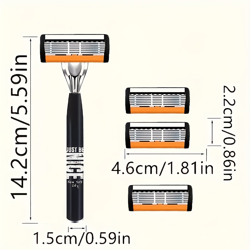 Afeitadora de Acero Inoxidable - Men'S Grooming Blade reseña y precio
