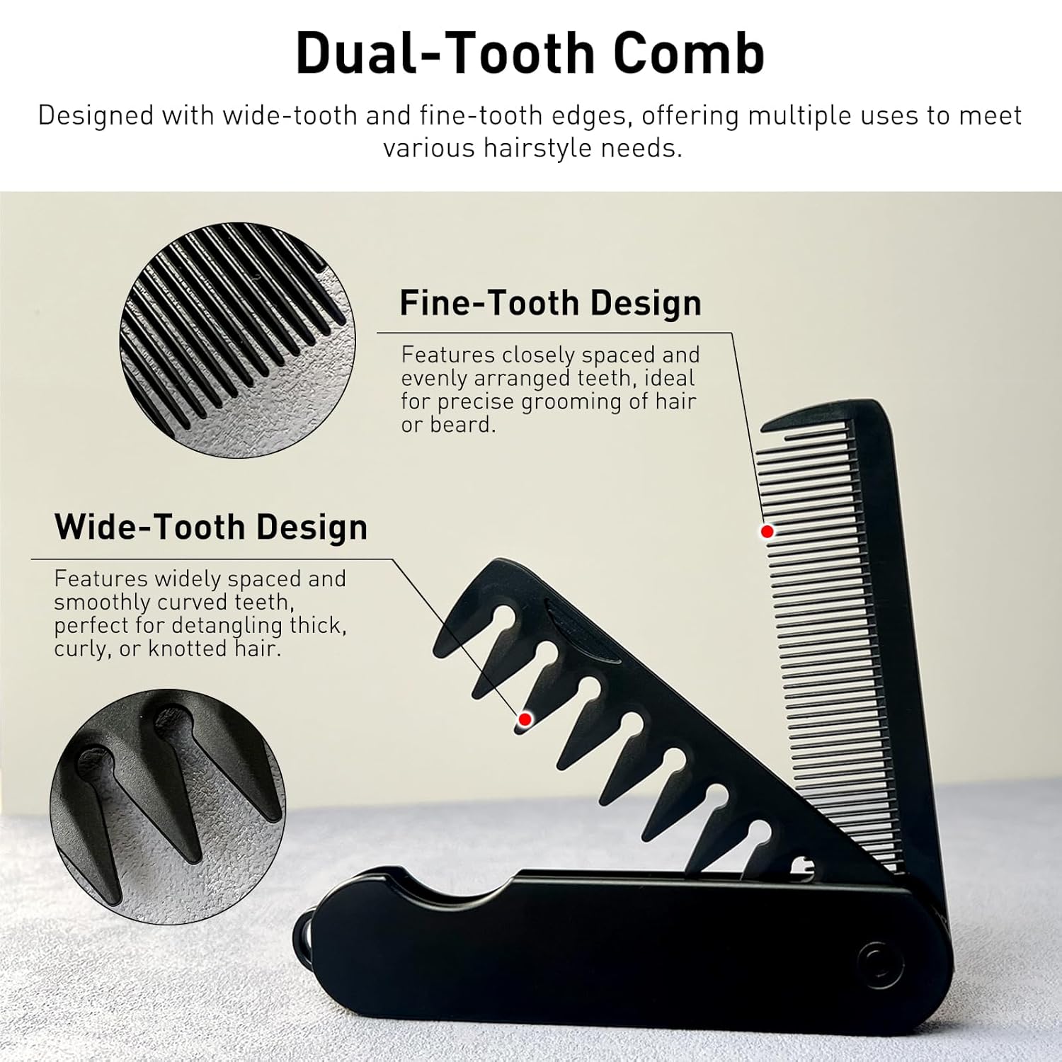 Peine Plegable de Bolsillo par - Men'S Grooming Accessories Kit reseña y precio