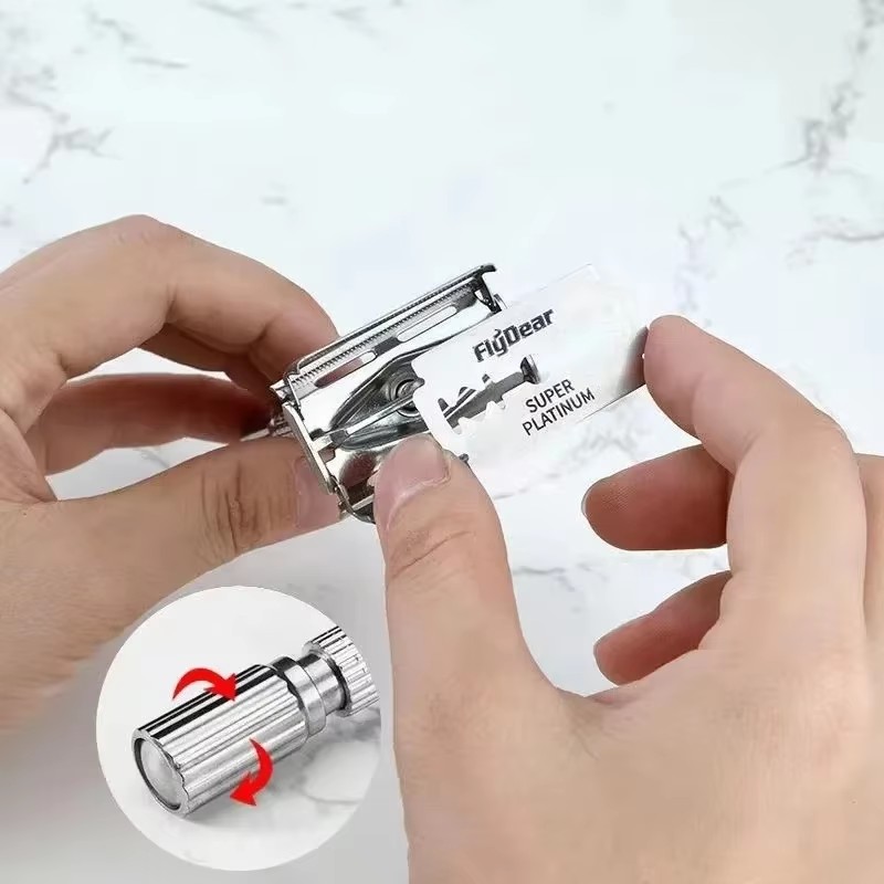 Navaja de Afeitar de Doble Fil - Men'S Grooming Accessories Kit reseña y precio