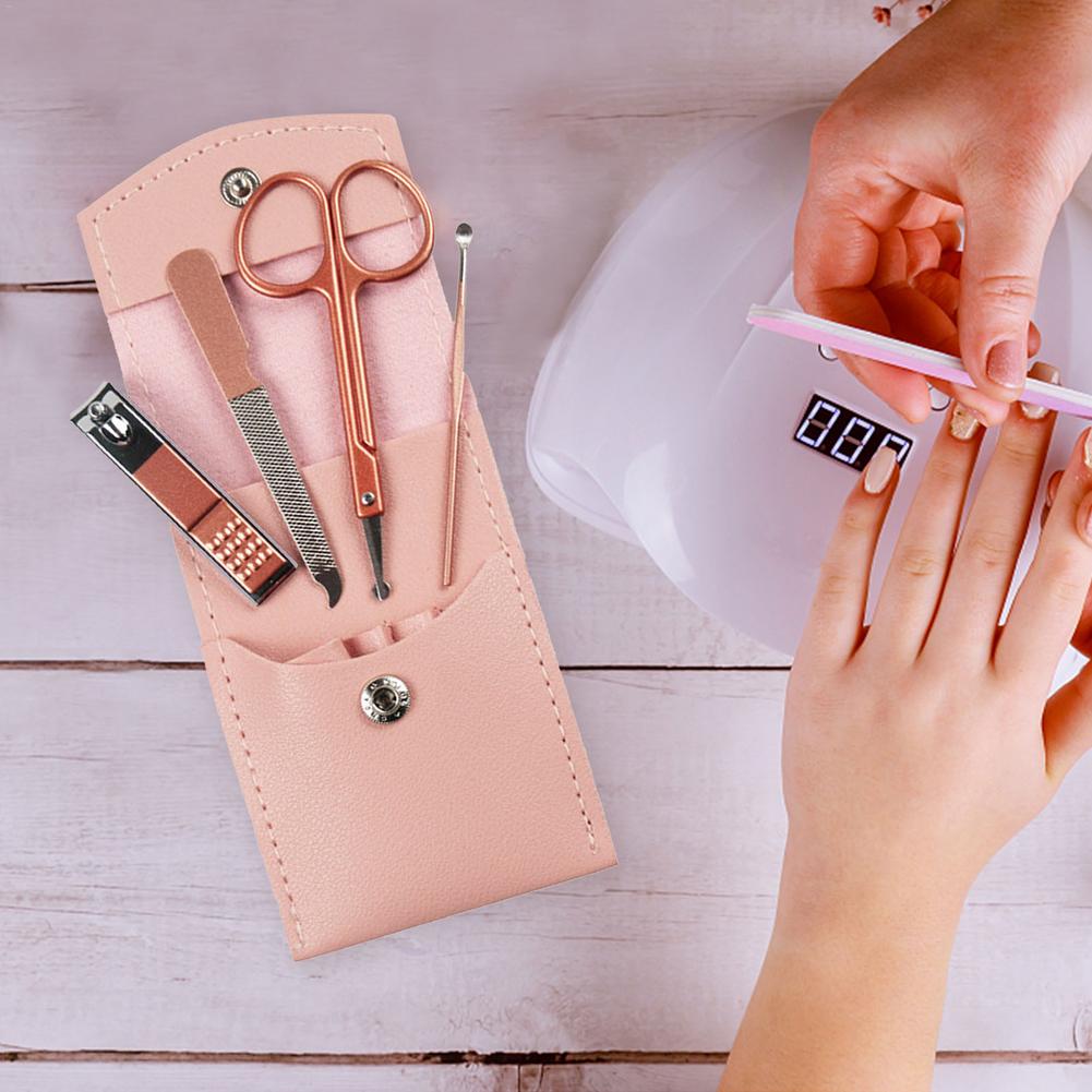 Mini juego de manicura de viaj - Mens Grooming Kit Case reseña y precio