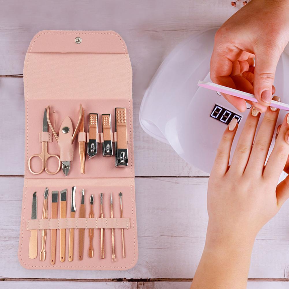 Mini juego de manicura de viaj - Mens Grooming Kit Case reseña y precio